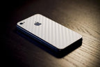 F & B LED LIGHTS White 3D Carbon Fiber Film Twill Weave Vinyl Sheet Roll Wrap (108" X 60", White)