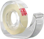 WOD OST20D Office Tape Clear Refill Rolls and Refillable Dispenser - 1/2 inch x 800 inches (24-Pack) for Craft Jobs, Office Work, Gift Wrapping, Repairing, and Envelope Sealing