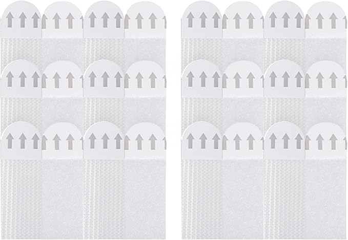 12 Pairs Picture Hanging Strips Heavy Duty, Hanging Pictures Without Nails, Picture Hanger Damage Free Hanging Strips