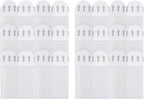 12 Pairs Picture Hanging Strips Heavy Duty, Hanging Pictures Without Nails, Picture Hanger Damage Free Hanging Strips