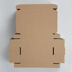 50 Pack 7x5x1 Inches Small Shipping Boxes, Brown Corrugated Cardboard Boxes, Moving Mailing Packing Box