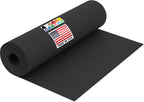 12" x 1200" USA-Made Black Kraft Paper Roll, 45 lbs Thickness, American Quality Colored Craft Paper for School, Bulletin Board - Odorless, Non-Toxic, Safe for Kids