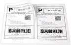 [500 Sheets; 1000 Labels] Half Sheet Self Adhesive Shipping Labels for Laser & Inkjet Printers, 8.5" X 5.5" Shipping Labels for Laser & Inkjet Printers