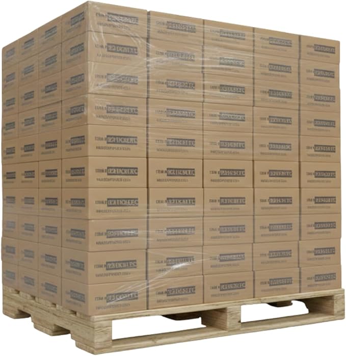 42 Gallons Black LDPE Coreless Trash Bags - 1 Pallet of 140 Cases, 4200 Bags Total - 33"x45" - 30 Bags - 3.0 mil - Black - 3M3345BLKLDTL - AssurePak