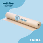 The Boxery Kraft/Brown Kraft Paper Roll, 48” x 9000” (750’)-50lb. Thickness, Heavy Duty Brown Wrapping Paper, Natural Kraft Packing Paper, Void Fill, Arts and Crafts, Bulletin Boards, Gift Wrapping