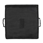 Insulated Food Delivery Bag Pizza Delivery Bags Professional Pizza Warmer Carrier Bags Moisture Free for 2-16" or 2-18" (Black, 20"X20"X6")