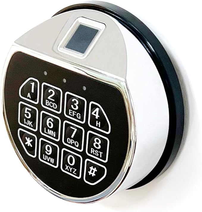 Yosec Biometric Gun Safe Lock Replacement,Digital Code Fingerprint Lock for biometric Safe Box and Cabinet