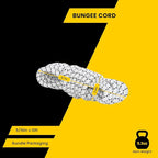 Bungee Cord Elastic Shock Cord 5/16" x 10' Bungee Rope for DIY, Tie Downs, Kayak and Outdoor - White&Black