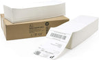 Buhbo 4" x 6" Direct Thermal Labels - Perforated BPA Free - Compatible with Zebra & Rollo Printer - Commercial Grade Shipping (2000 Fanfold Labels - 2 Stacks of 1000)