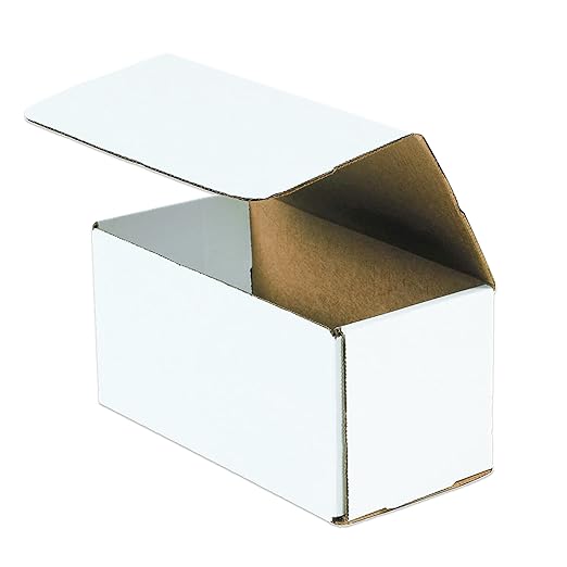 AVIDITI 10x6x6 Shipping Boxes Small (50-Pack) Heavy Duty Corrugated Cardboard Boxes for Packing, Mailing, Packaging, Moving, & Storage, Moving Supplies for Home & Office