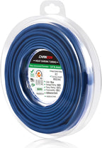 Chanzon 3:1 Ratio 1/4" (6.4mm) Heat Shrink Tubing - Marine Grade Waterproof Adhesive Lined - 8Ft Roll (2.5M Total Length) Blue Polyolefin Sleeving Wrap Shrinking 3 to 1 Ratio 1pcs