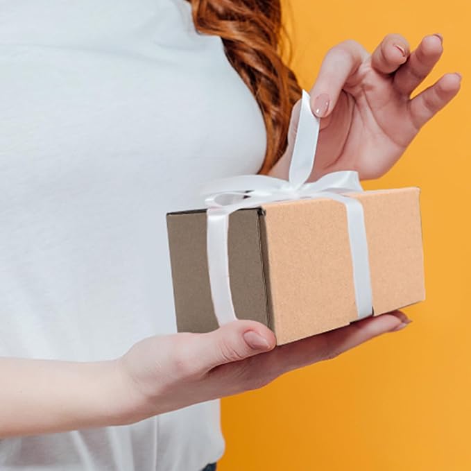 PHAREGE 4.6x2.2x2.2 inch Shipping Boxes Bulk 50 Pack Brown, Tab Lock Tuck Top Mailer Boxes for Packaging Small Business, Small Cardboard Gift Boxes for Wrapping Mailing Present