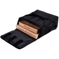 Pizza Bag, Thermal Pizza Delivery Bags Insulated Commercial Food Delivery Bag Pizza Boxes Professional Polyester Warmer Carrier for 3-12" or 3-14" (Black, 15"X15"X7")