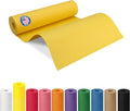 12" x 1200" (100 feet) Yellow Kraft Paper Roll - USA-Made Quality Craft Paper for Gift Wrapping, Kids' Arts & Crafts, School Projects - 100% Recycled Natural Material 50lb Thickness by IDL Packaging