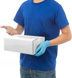 Hoikwo 8x5x3 Shipping Boxes Set of 25, White Corrugated Cardboard Box for Small Business for Packaging Mailing