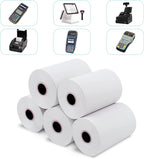 RyhamPaper 150 Rolls Thermal Receipt Paper, Thermal Paper 2 1/4" x 50' Pos Receipt Paper, Cash Register Rolls