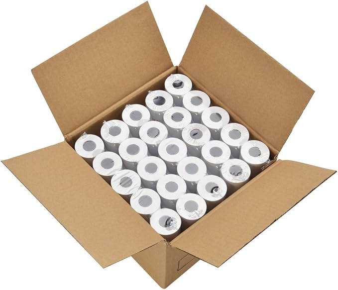 MFLABEL 200 Rolls 2 1/4" x 165' Thermal Paper Cash Register POS Receipt Paper