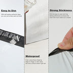 OausTect White Poly Mailers 10X13 Shipping Bags 1000 Pack Mailers Poly Bags Self-sealing Adhesive Waterproof Tear-proof Shipping Envelopes for Small Business Clothing Books Shirt Packaging