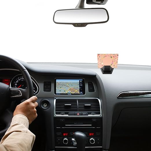 Car Card Holder 2Pcs Vehicle Dashboard Clip for Parking Ticket Fuel Insurance Card Organization Auto Accessories