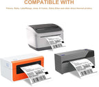 4x6 Direct Thermal Labels - Fanfold with Perforations - Permanent Adhesive - 2 Stack 1000 Labels