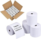 3-1/8" x 230' Thermal Receipt Paper, Pos Receipt Paper, Cash Register Rolls, Receipt Roll for 80mm Thermal POS Printer, 50 Rolls