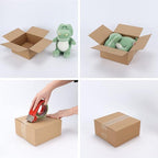 CRUGLA 40 Packs 8x8x4 Shipping Boxes Corrugated Cardboard Boxes Mailers Shipping Box for Packaging Small Business