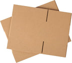 40 pack 7x5x4 inch Cardboard Box Mailers, Kraft Corrugated mailer Small Shipping Boxes For Small Business, Mailing Packing and Storage