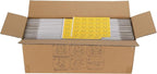 HORLIMER 4x4x1 inches Shipping Boxes Set of 50, White Corrugated Cardboard Box Literature Mailer
