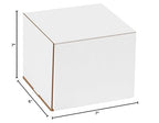 Box USA BM776 7"L x 7"W x 6"H, White (Pack of 50)