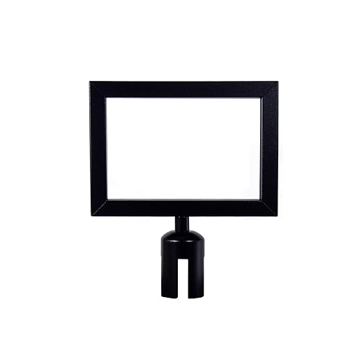 VIP Crowd Control Retractable Belt Stanchion Queue Safety Barrier Set, 36" Ht, 78" Belt + Wall Bracket (6 Posts Patriot Belt + SFrame + WBracket)