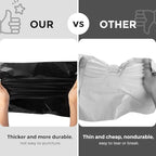 Metronic Poly Mailers 24x24 1200 PC Black, Large Shipping Bags for Clothing Packaging Bags Strong Self Seal Adhesive Shipping Envelopes for Small Business Tear-resistant Mailing Bags Mailing Envelopes