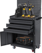 Rolling Tool Chest with Drawers Tool Storage Cabinet Auto Repair Tool Cart for Workshop Warehouse Garage