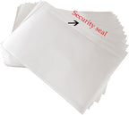 SJPACK 6" x 9" Packing List Envelopes, Shipping Label Sleeves, 100 Packs Clear Self Adhesive Shipping Labels Pouches
