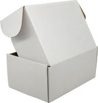 Small White Shipping Boxes for Small Business Pack of 25-9x6x4 inches Cardboard Corrugated Mailer Boxes for Shipping Packaging Craft Gifts Giving Products