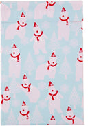 Inspired Mailers - Poly Mailers 6x9-100 Pack - Polar Bears (Blue) - Winter Mailing Envelopes - Small Shipping Bags - Holiday Poly Mailers Bags