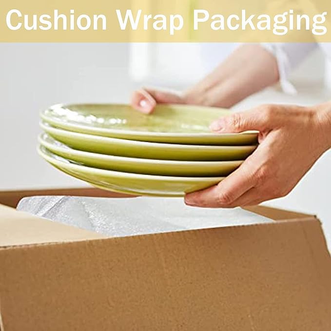 12"x 100' Foam Wrap Rolls for Moving Packing Foam Roll Packing Materials Shipping Packing Moving Supplies, Thick Cushion Packaging Wraps for Protect Glasses,Fragile Items,Dishes