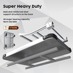 Heavy Duty Platform Truck Flat Moving Cart Hand Trucks, 1500Lbs Steel Push Cart Dolly, 30 x 19in Large Flatbed with 4'' 360 Degree Swivel Wheels for Easy Storage