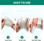 560 pcs Moving Packaging Supplies, 280 Cushioning Foam Pouches and Sheets, 4 Sizes (16x12", 12x12", 12x7.8", 7.8x7.8") with 280 Fragile Stickers, Cushion Foam Pouch for Moving, Packaging, Storage.