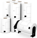 Compatible 4.07" x 6.4" Die-Cut Large Labels Replacement for DK-1247 Shipping Address Compatible with Brother QL-1110NWB Label Printers (12 Rolls + 1 Frame, 180 Labels/Roll)