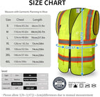 High Reflective Safety Vest for Men Women Breathable With Pocket Zipper for Build Oudoor Work Meet ANSI/ISEA Standard