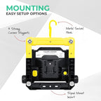 Master Tailgaters FLUD 4000 LED Work Flood Light Compatible for Dewalt 20v Battery