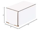 Box USA BM533 5"L x 3"W x 3"H, White (Pack of 50)