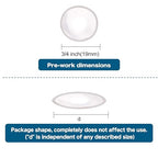 XHF 3/4 inch (19mm) 3:1 Waterproof Clear Heat Shrink Tubing Marine Grade Wire Cable Adhesive Lined Tube Insulation Seal Against Moisture Corrosion and Air Leakage, 4 Ft