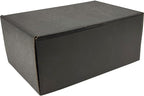 Small Black Shipping Boxes for Small Business Pack of 25-9x6x4 inches Cardboard Corrugated Mailer Boxes for Shipping Packaging Craft Gifts Giving Products