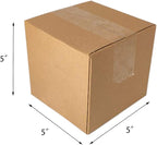 40 Pack 5x5x5 inch Corrugated Boxes Mailer- Corrugated Cardboard Mailer Shipping Boxes, Small Mailing Packing Boxes for Shipping, Moving, Storage