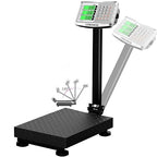660 lb Commercial Platform Scale with LB/KG Industrial Floor Scale Stainless Steel High-Definition LCD Display,Digital Heavy Duty Luggage Package Price Computing Postal Shipping