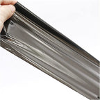 BOMEI PACK Mini Black Industrial Stretch Wrap Film 2 Pack 5" x 1000ft Roll with Handle, 80 Gauge Plastic Wrap for Moving, Pallet Wrap - Self Adhering Packaging Heavy Duty Shrink Film