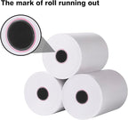 50 Rolls, 3 1/8" x 119' GOLDEN WIND Thermal Paper Receipt for Cash Register/POS Printres, 55gsm Premium Quality, White and BPA Free