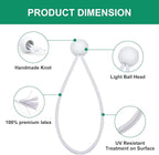 30PCS of 3 Sizes Ball Bungee Cords, 6, 9, 11 Inch Tarp Canopy Bungee Balls, Heavy Duty Tie Down Cord for Shelter, Gazebo, Camping, Tent, Cargo, Holding Wire and Hoses (Ball Size 1 inch)