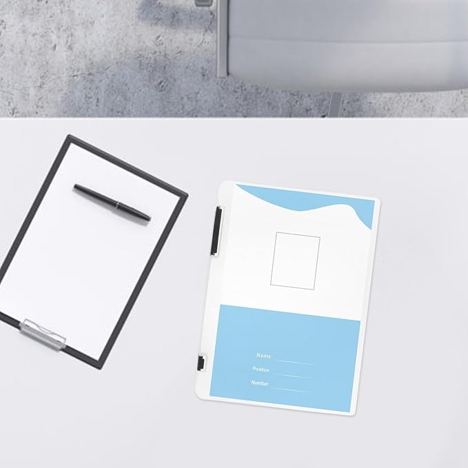 Portable Plastic File Storage Box Organizer Project Case for Documents and Papers Stackable Document Holder Suitable for Office Home and Travel Use